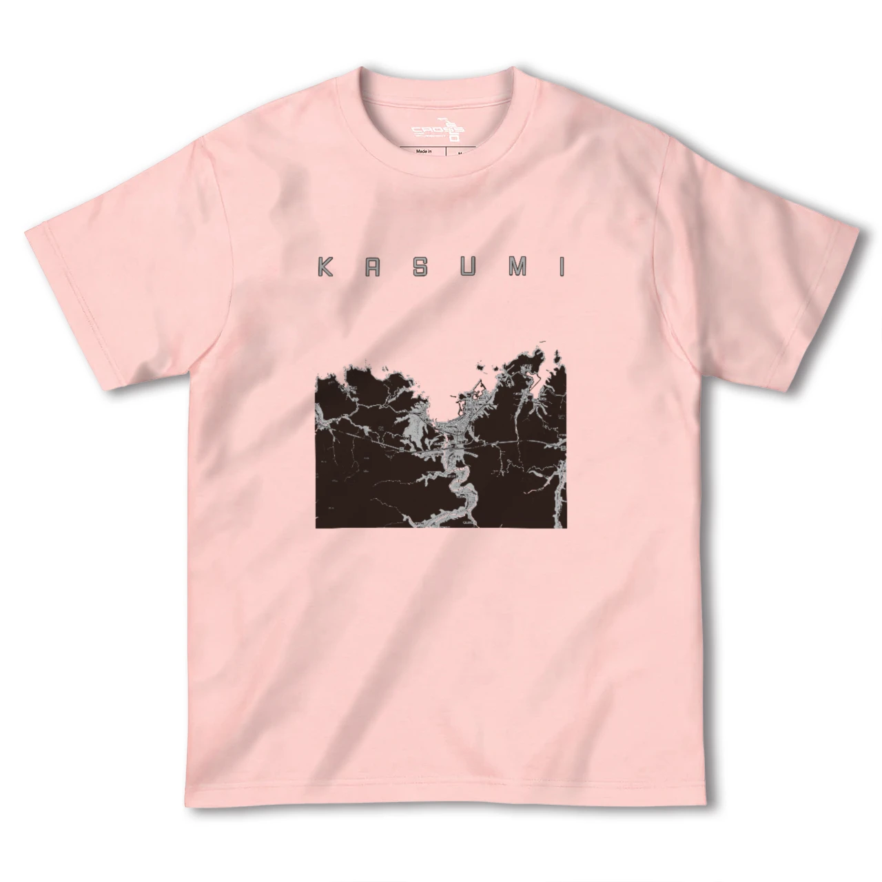 【香住(兵庫県)】地図柄ヘビーウェイトTシャツ