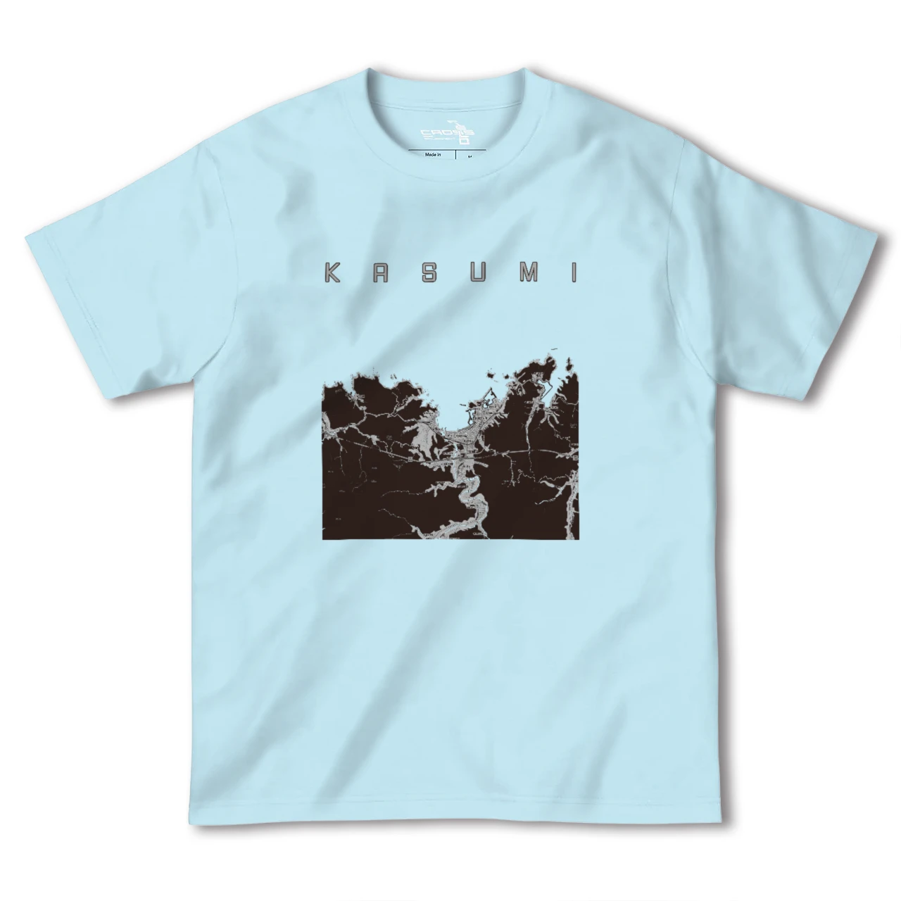 【香住(兵庫県)】地図柄ヘビーウェイトTシャツ