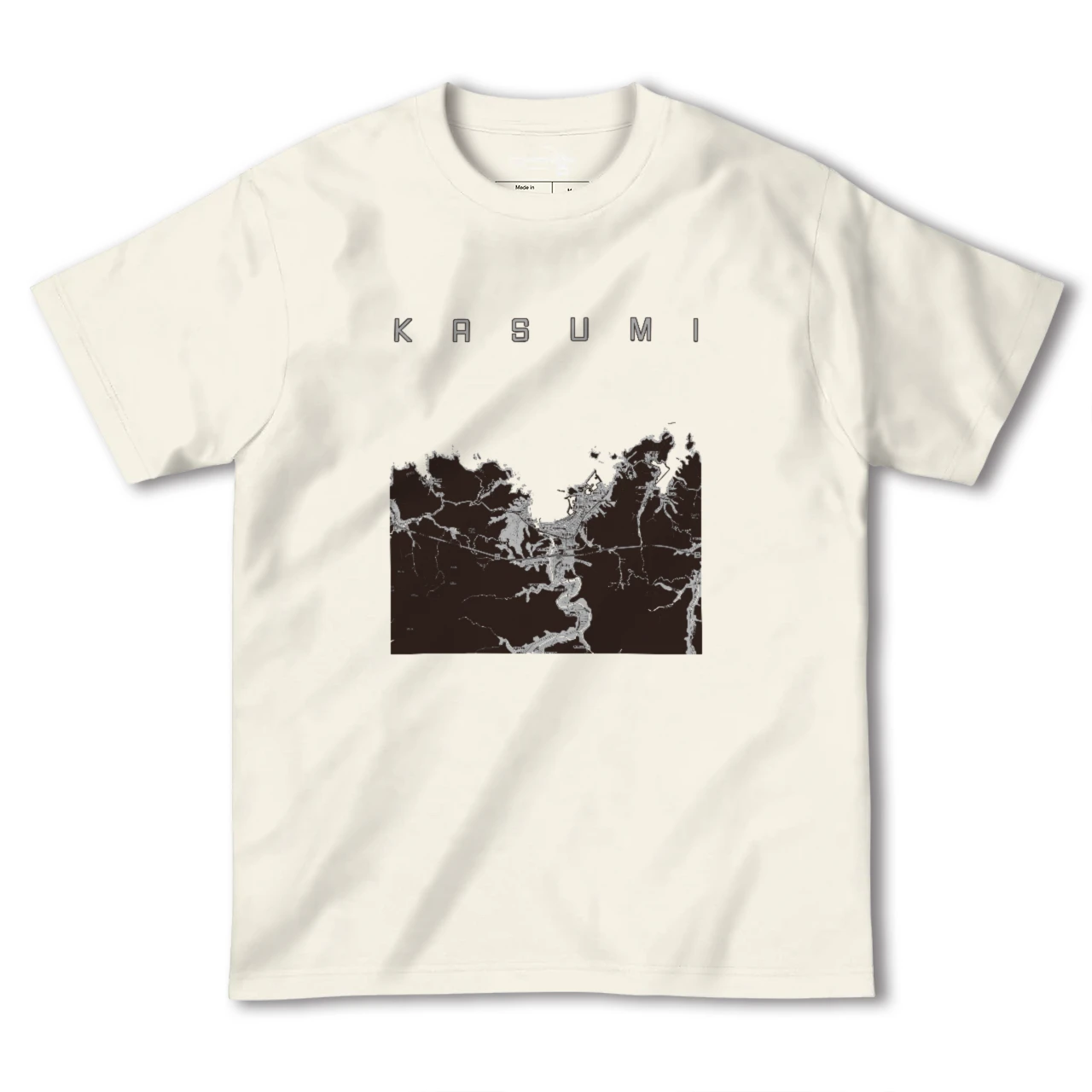 【香住(兵庫県)】地図柄ヘビーウェイトTシャツ