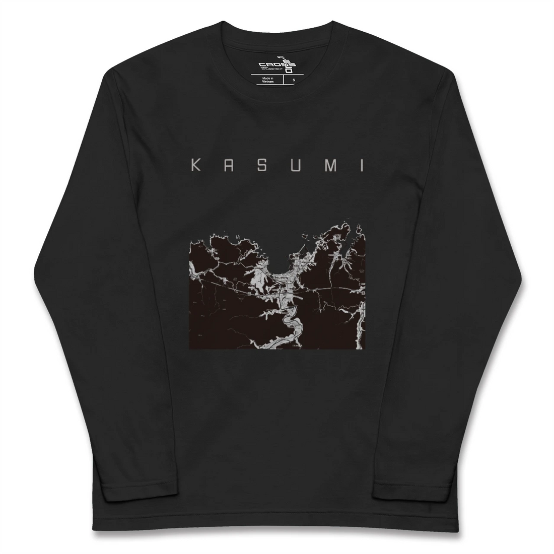 【香住(兵庫県)】地図柄ロングスリーブTシャツ