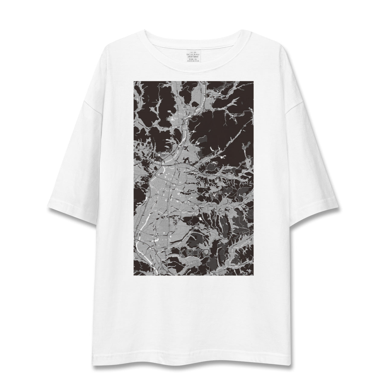 【加東(兵庫県)】地図柄ビッグシルエットTシャツ