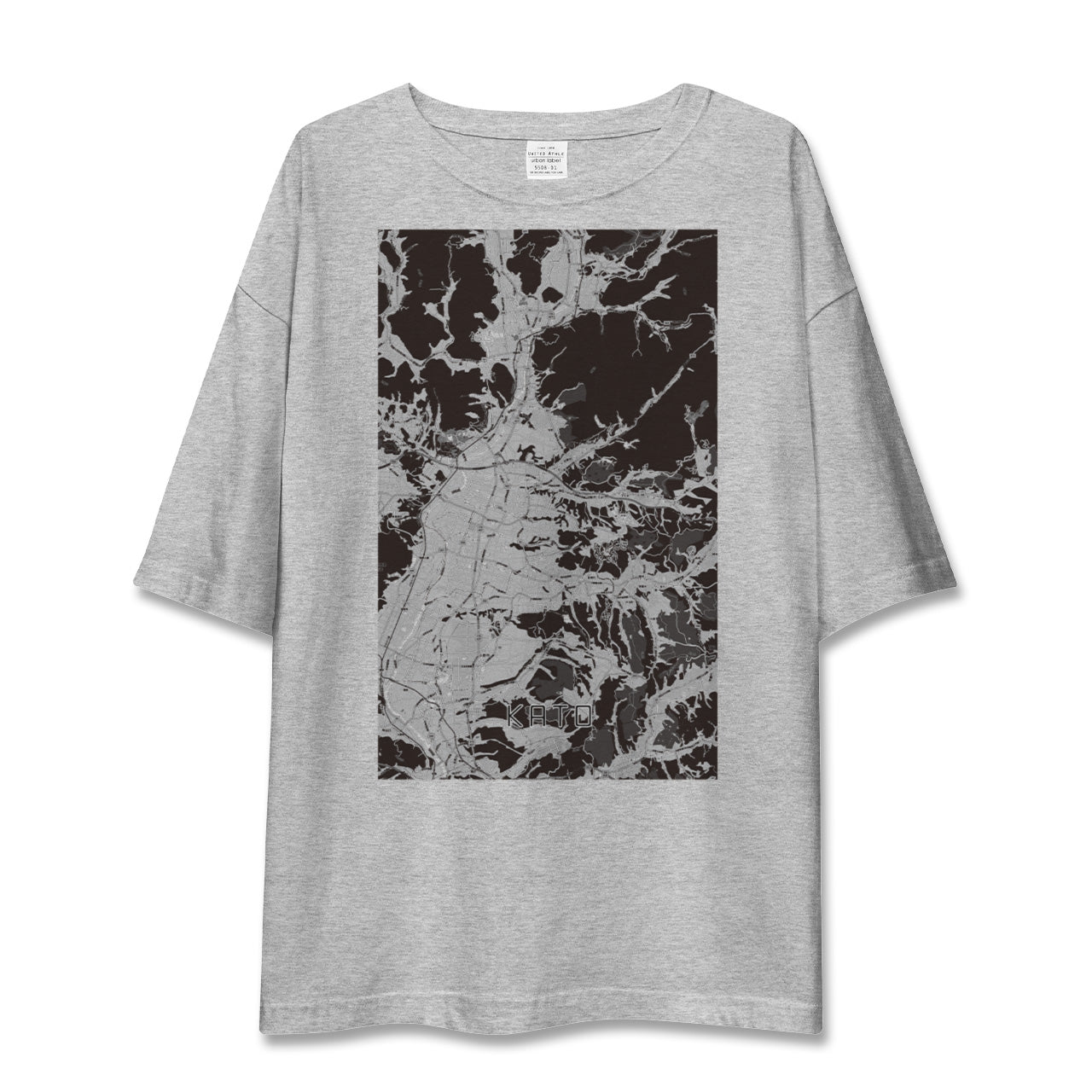 【加東(兵庫県)】地図柄ビッグシルエットTシャツ