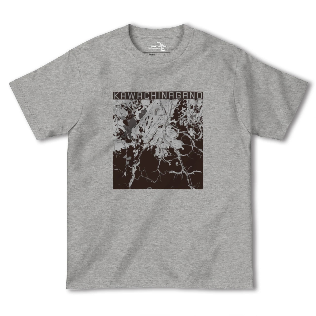 【河内長野(大阪府)】地図柄ヘビーウェイトTシャツ