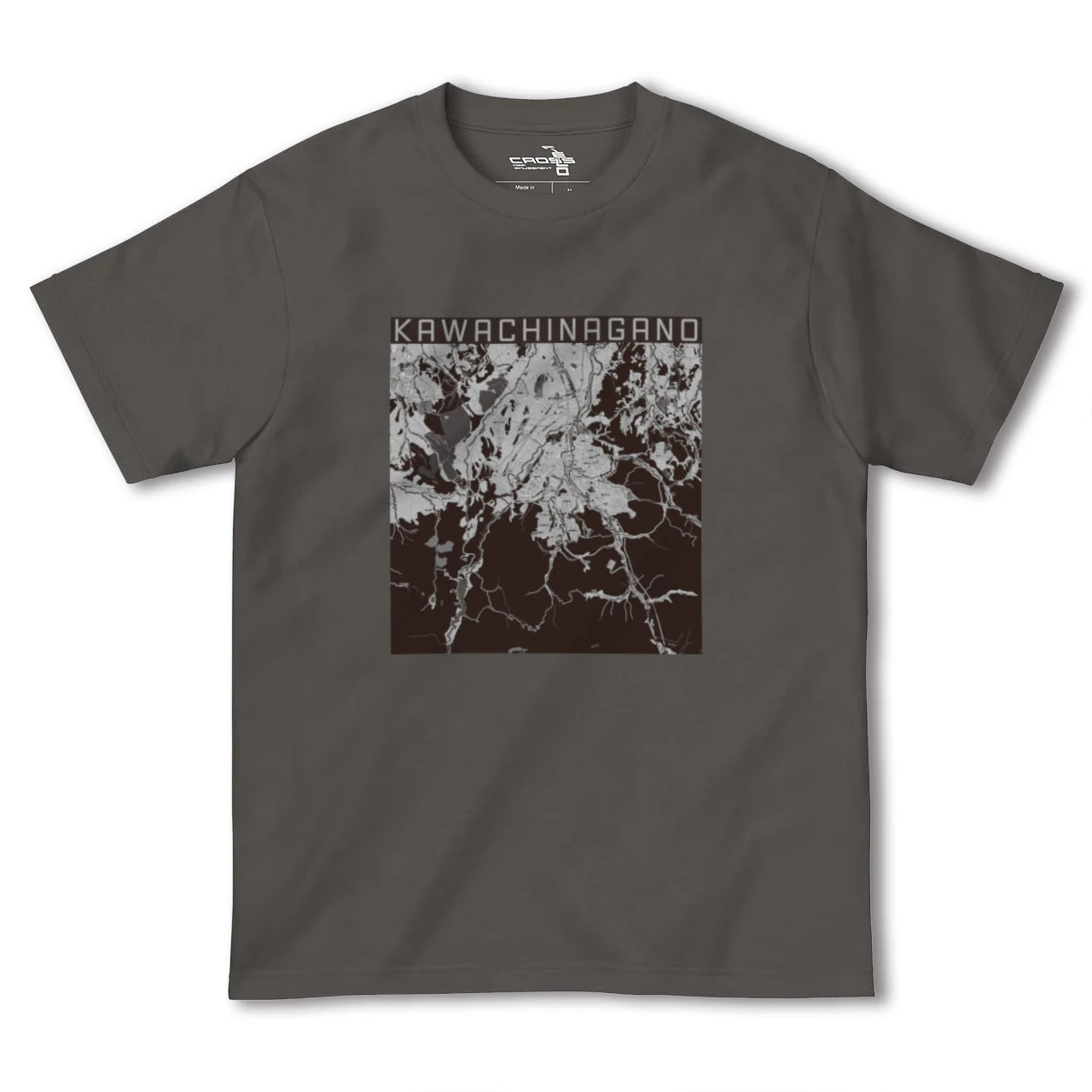 【河内長野(大阪府)】地図柄ヘビーウェイトTシャツ