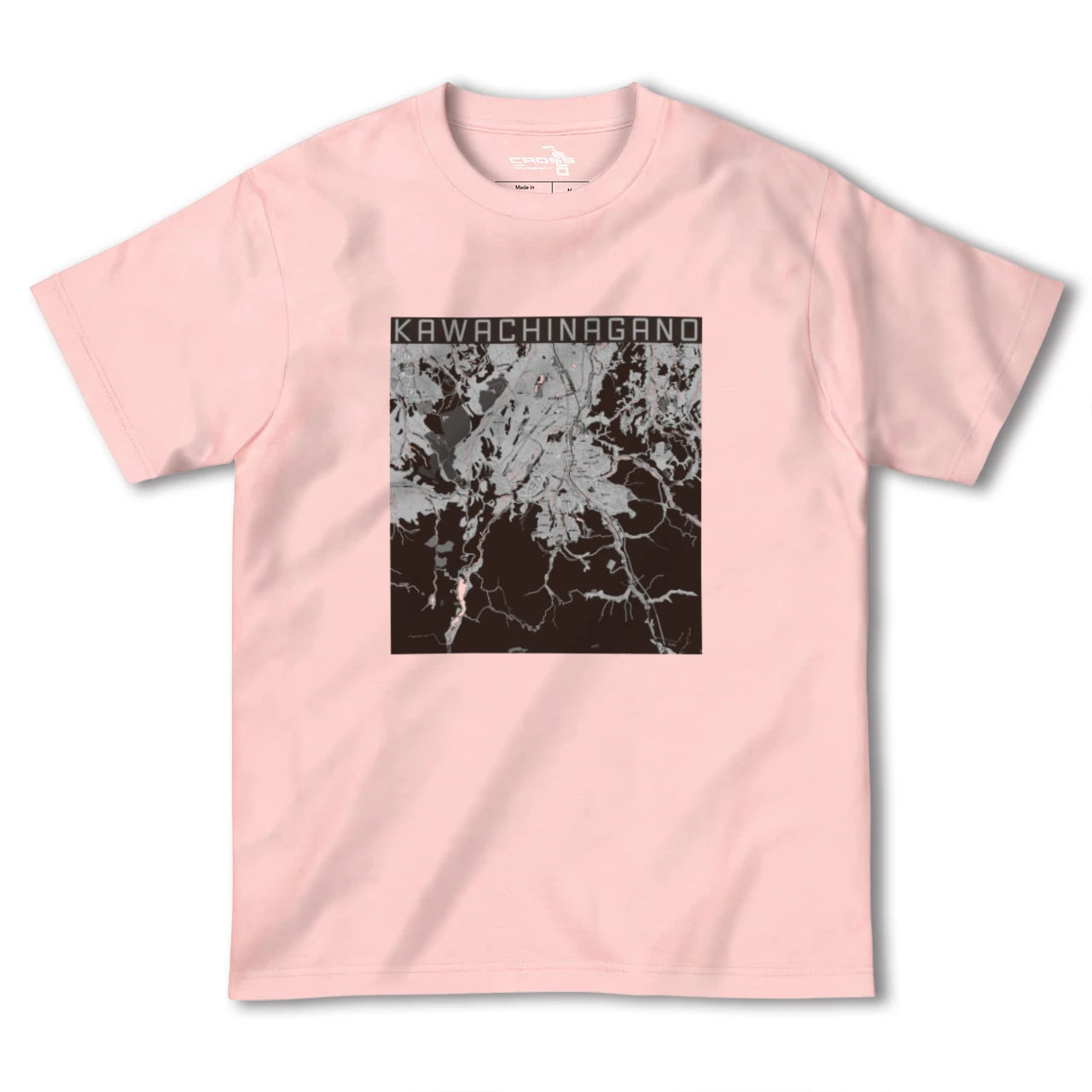 【河内長野(大阪府)】地図柄ヘビーウェイトTシャツ