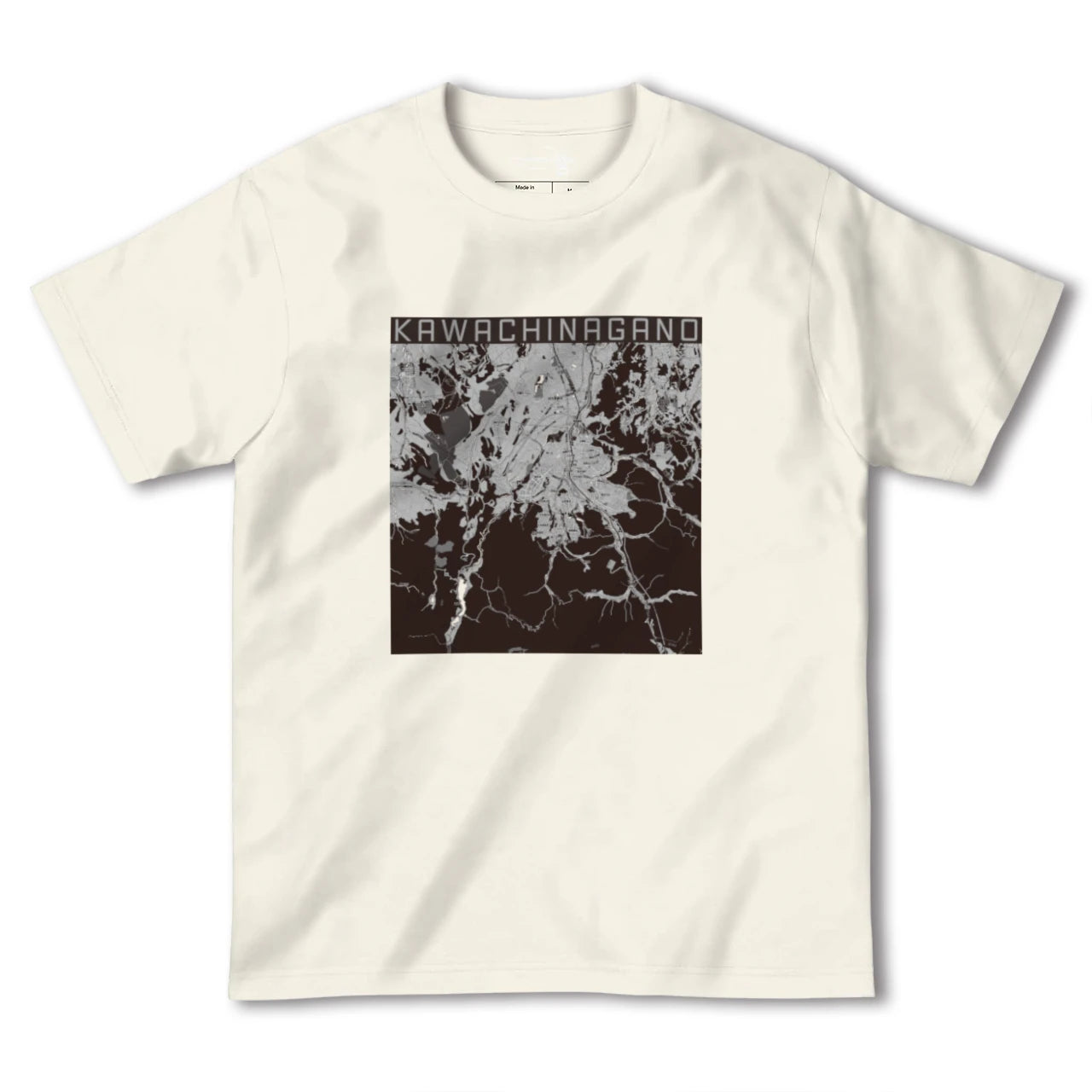 【河内長野(大阪府)】地図柄ヘビーウェイトTシャツ