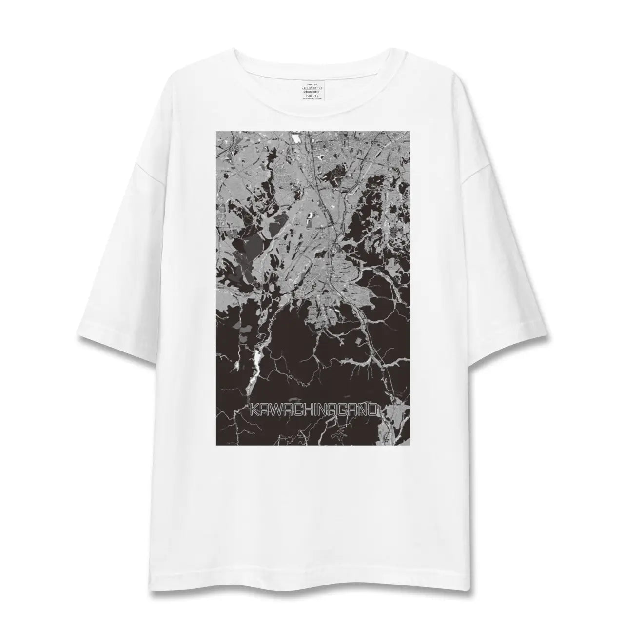 【河内長野(大阪府)】地図柄ビッグシルエットTシャツ