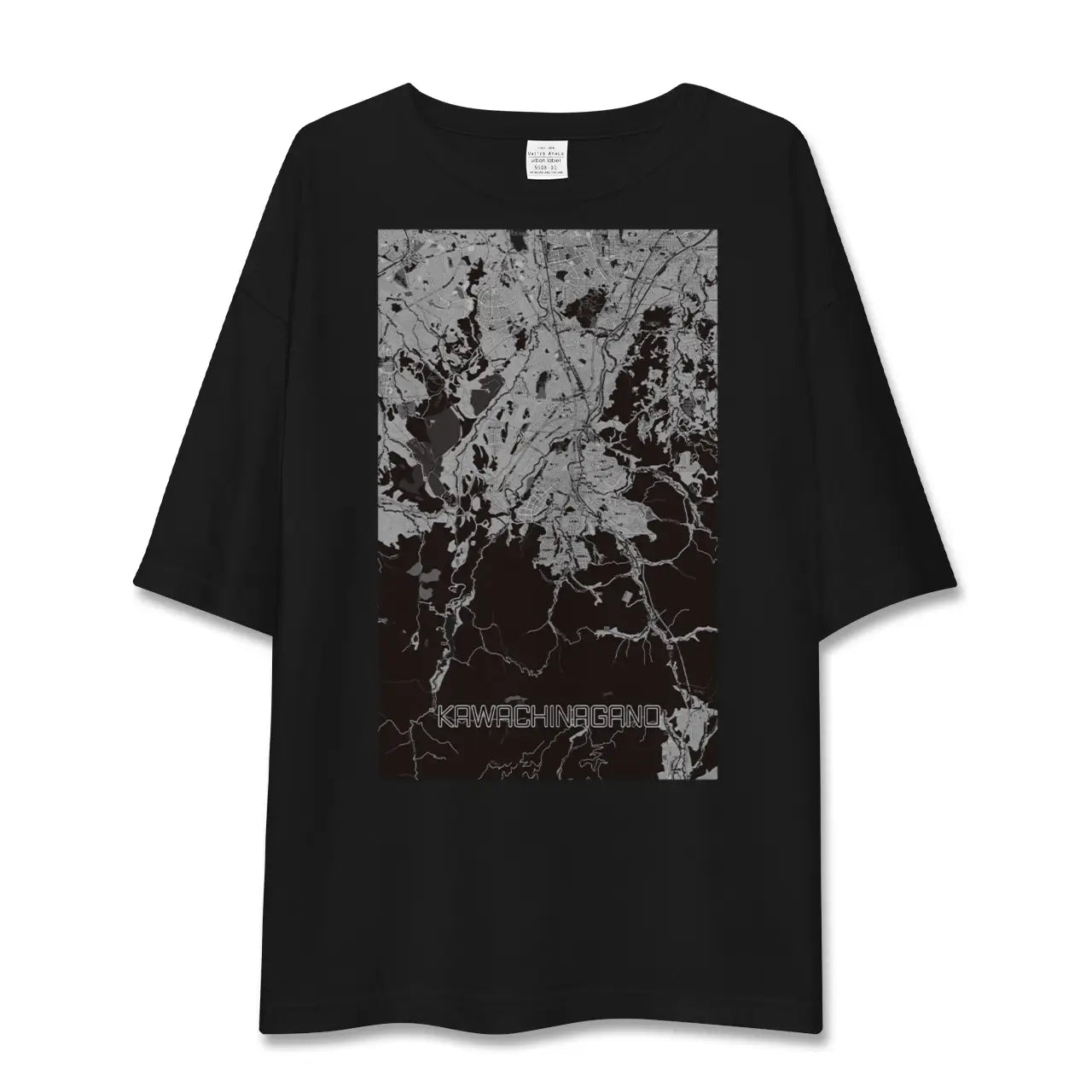 【河内長野(大阪府)】地図柄ビッグシルエットTシャツ