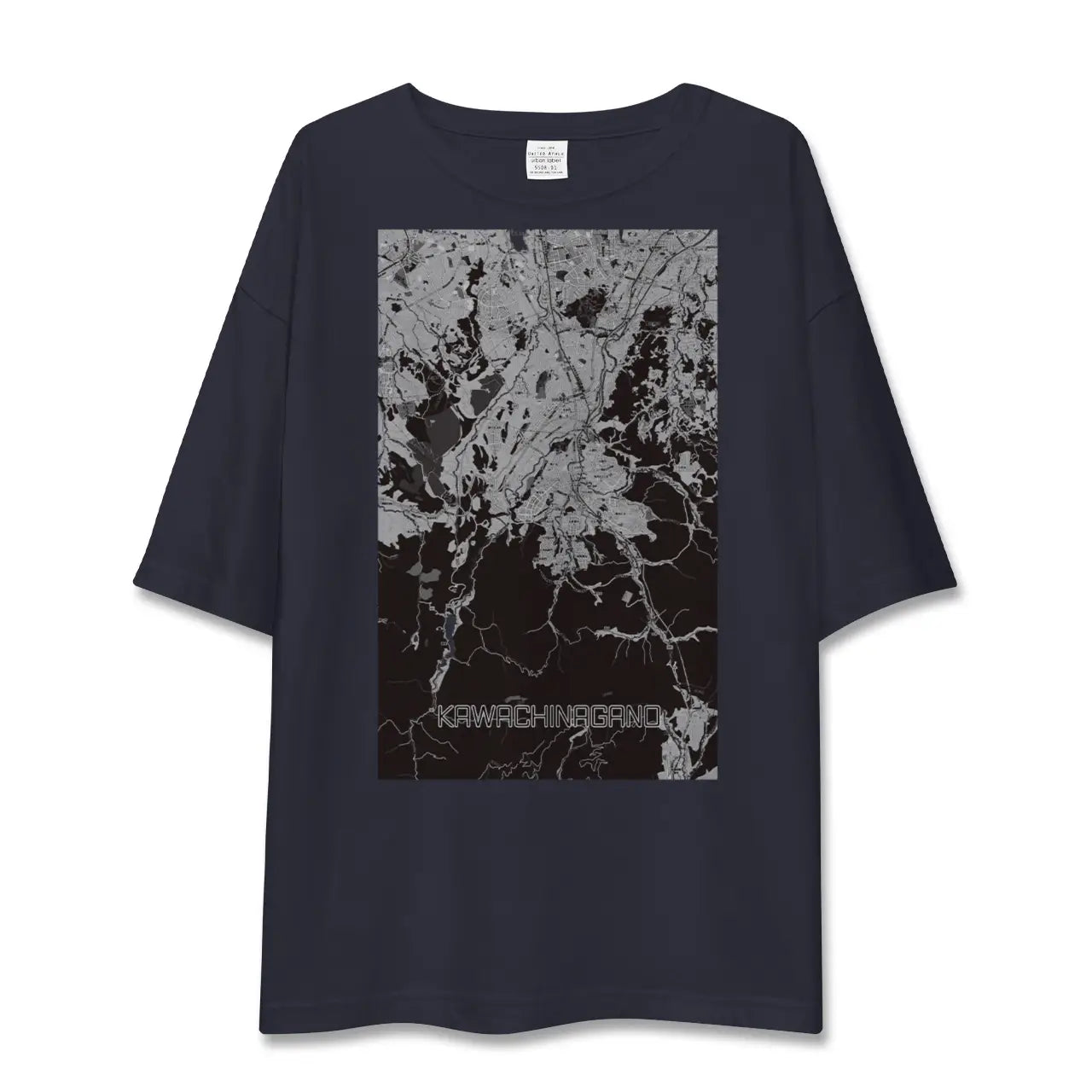 【河内長野(大阪府)】地図柄ビッグシルエットTシャツ
