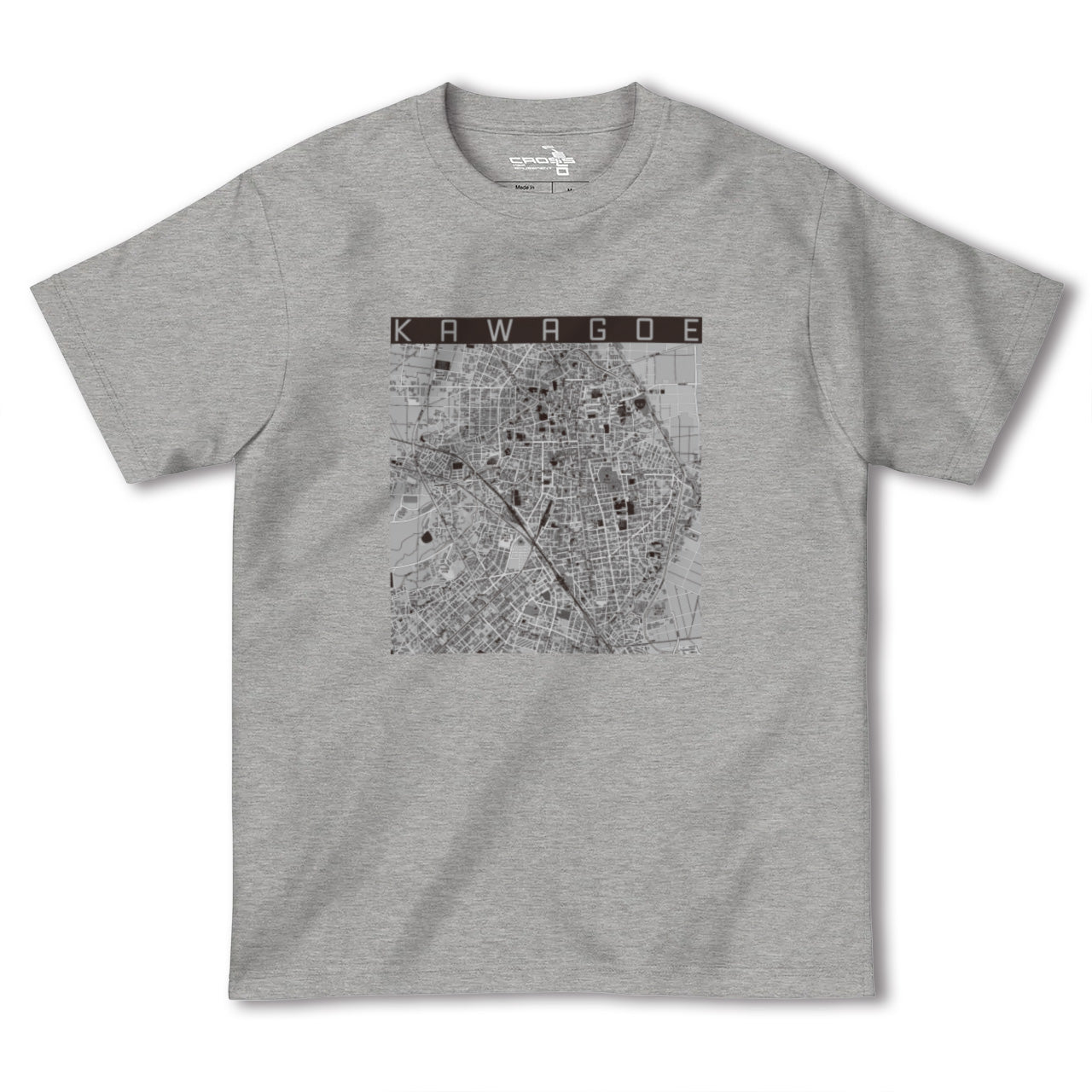 【川越(埼玉県)】地図柄ヘビーウェイトTシャツ