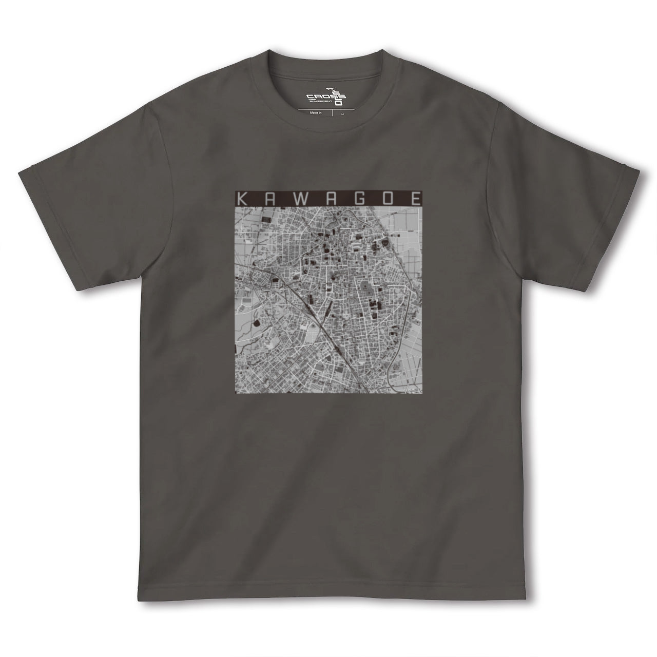 【川越(埼玉県)】地図柄ヘビーウェイトTシャツ