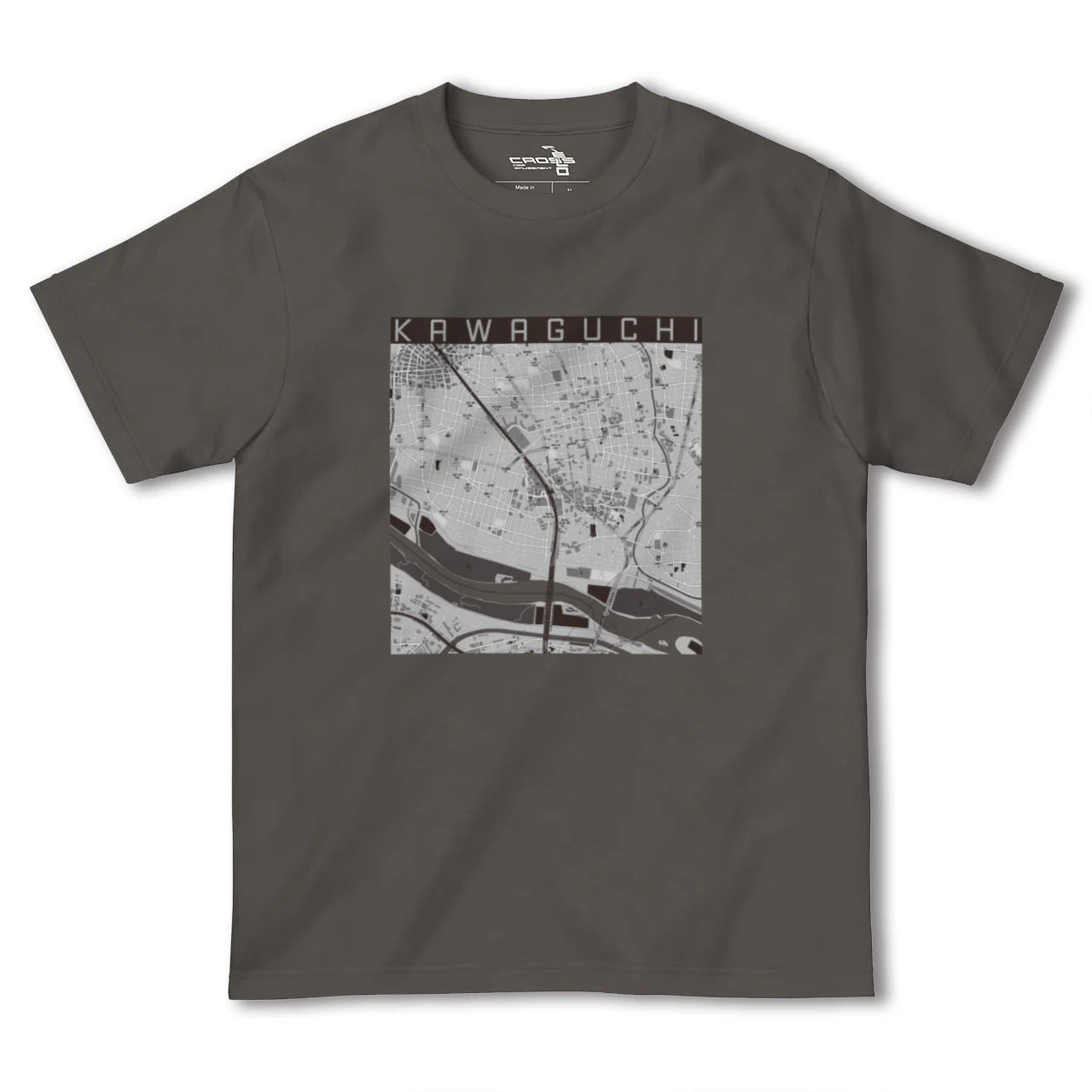 【川口(埼玉県)】地図柄ヘビーウェイトTシャツ