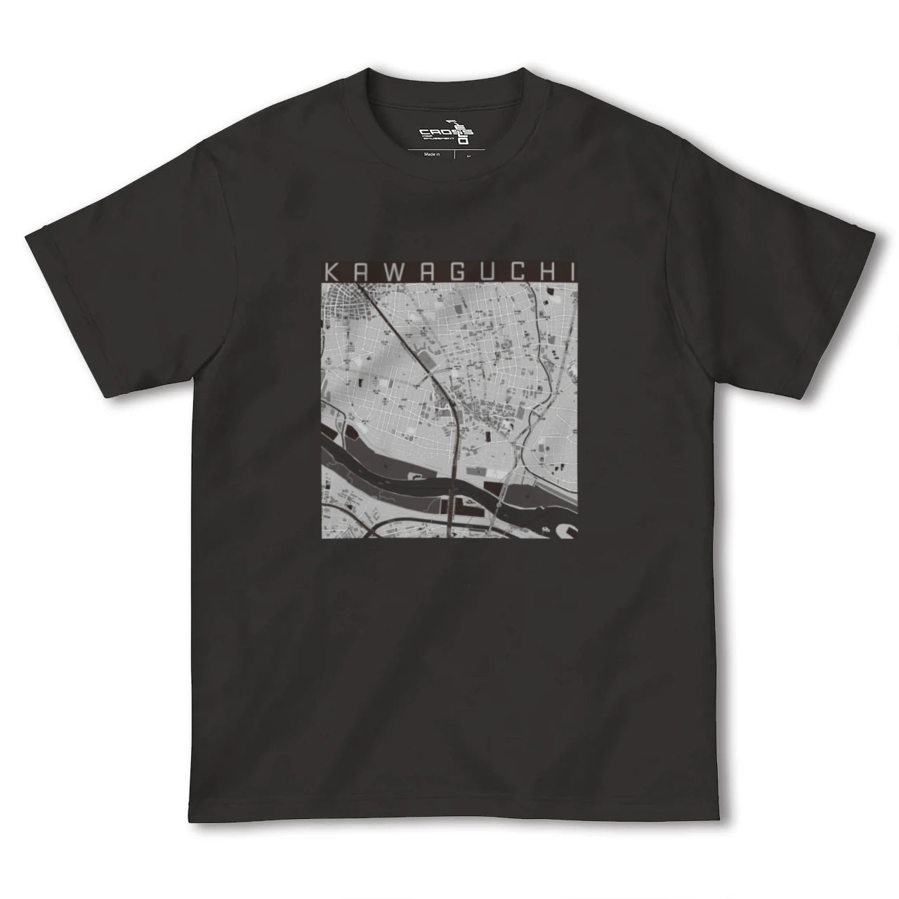 【川口(埼玉県)】地図柄ヘビーウェイトTシャツ