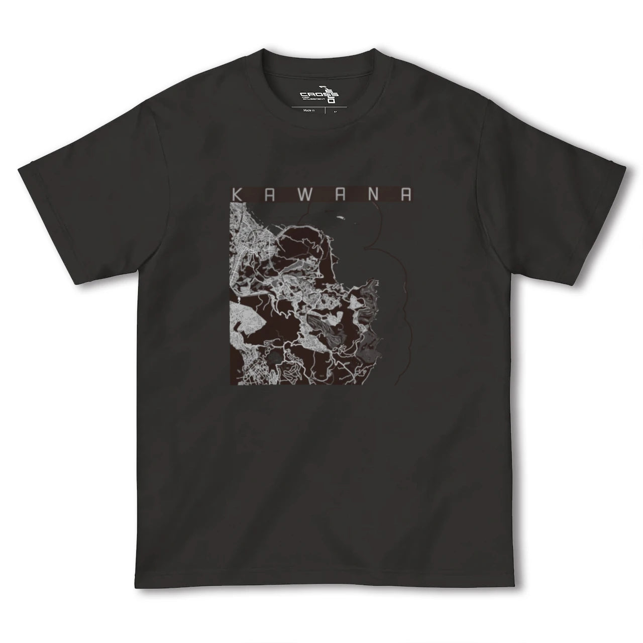 【川奈(静岡県)】地図柄ヘビーウェイトTシャツ