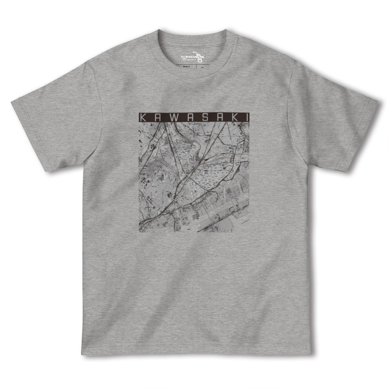 【川崎(神奈川県)】地図柄ヘビーウェイトTシャツ