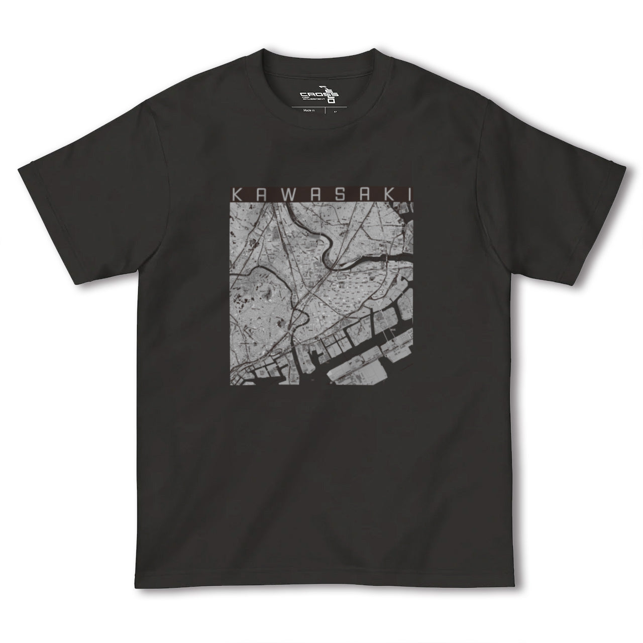 【川崎(神奈川県)】地図柄ヘビーウェイトTシャツ