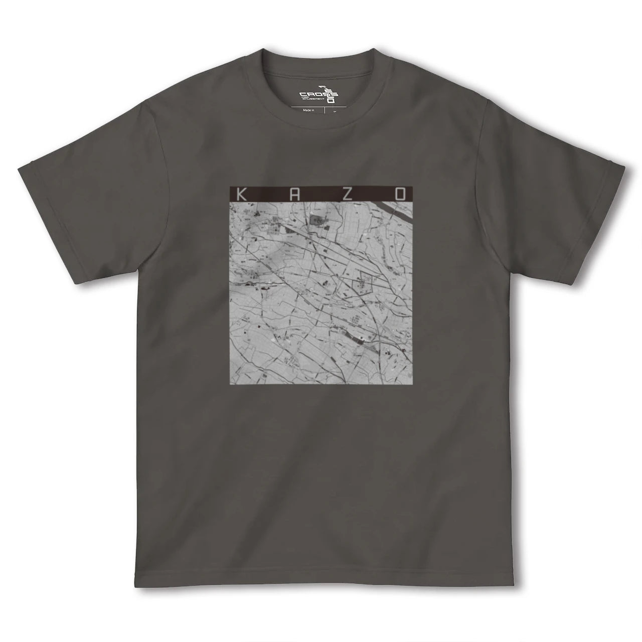 【加須(埼玉県)】地図柄ヘビーウェイトTシャツ