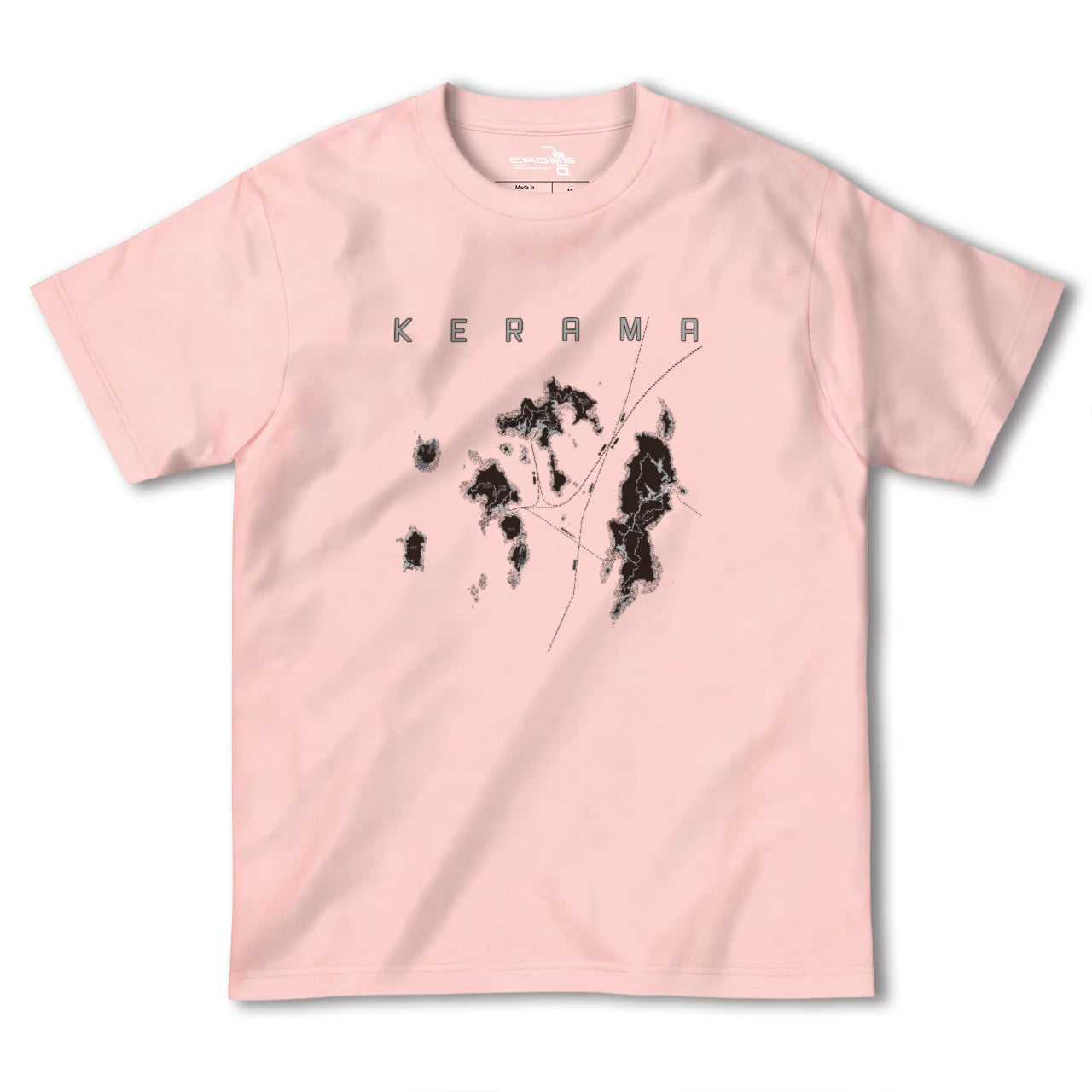 【慶良間(沖縄県)】地図柄ヘビーウェイトTシャツ