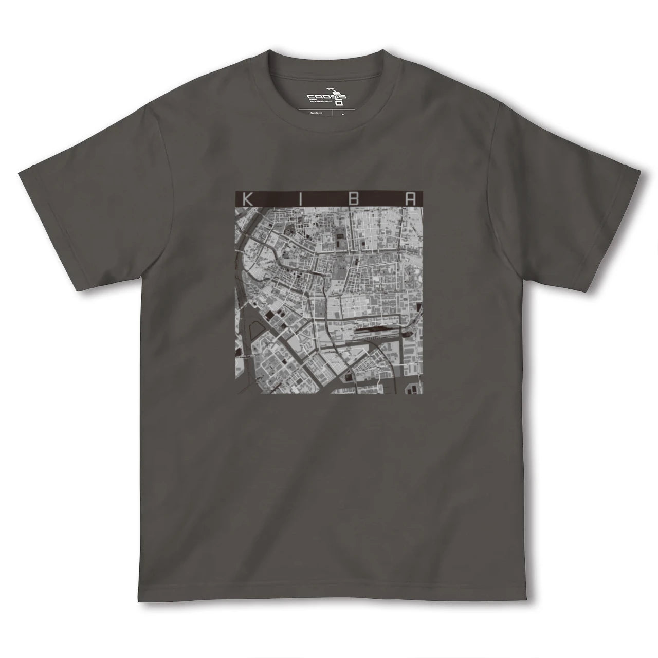 【木場(東京都)】地図柄ヘビーウェイトTシャツ
