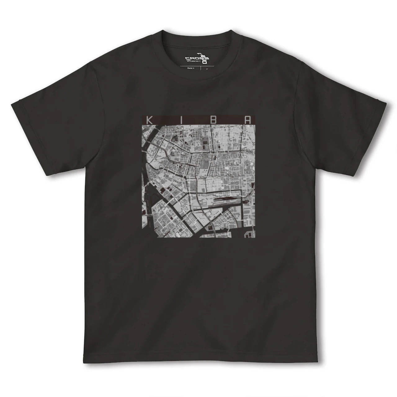 【木場(東京都)】地図柄ヘビーウェイトTシャツ