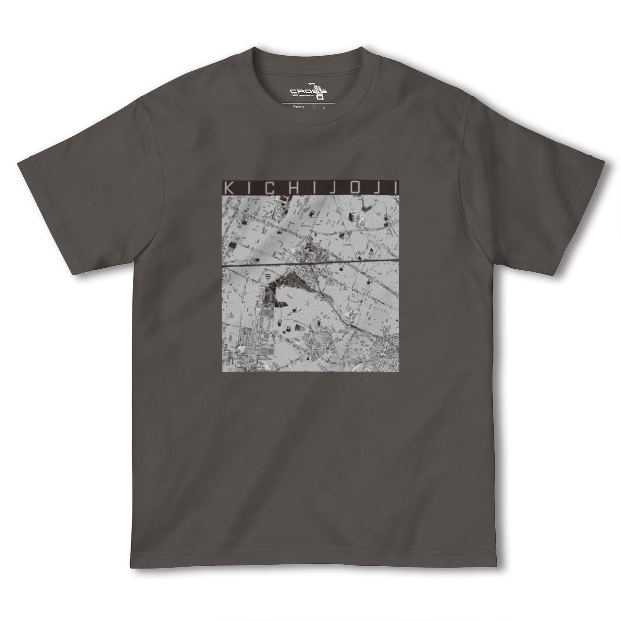 【吉祥寺(東京都)】地図柄ヘビーウェイトTシャツ