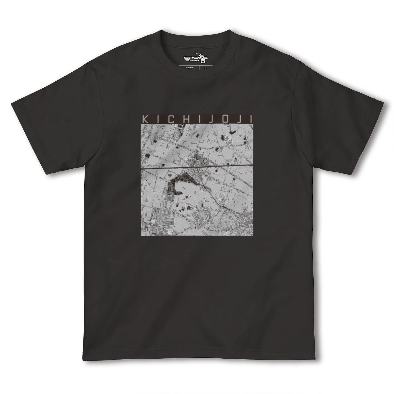 【吉祥寺(東京都)】地図柄ヘビーウェイトTシャツ