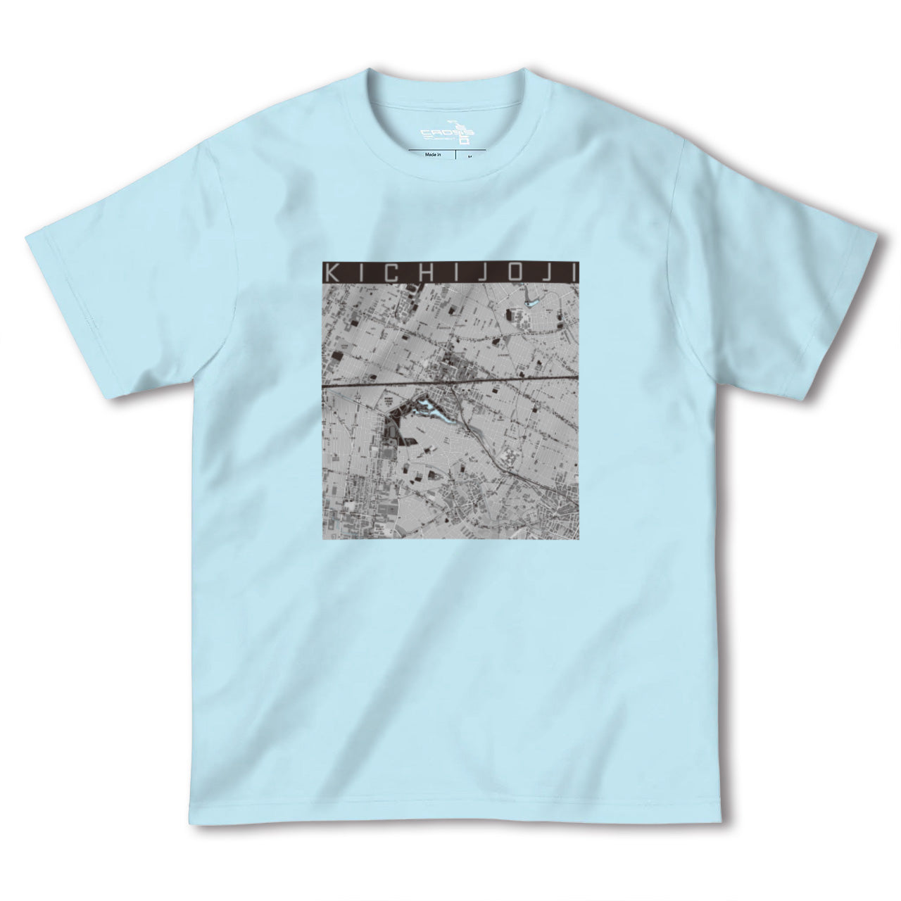 【吉祥寺(東京都)】地図柄ヘビーウェイトTシャツ