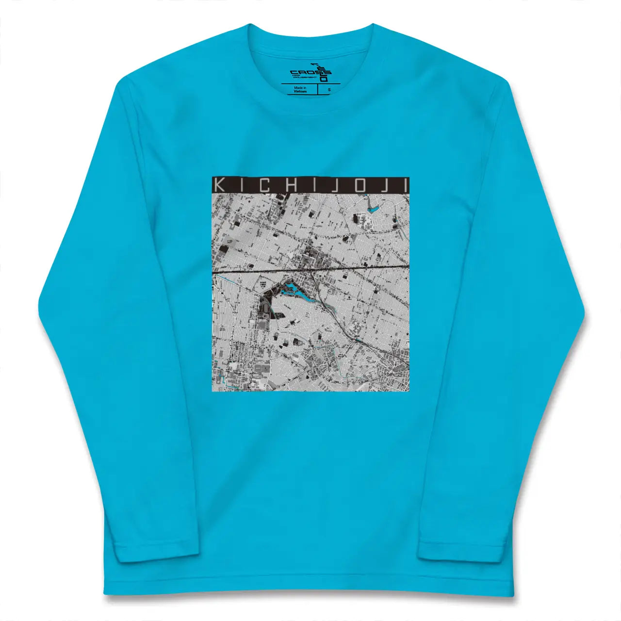 【吉祥寺(東京都)】地図柄ロングスリーブTシャツ