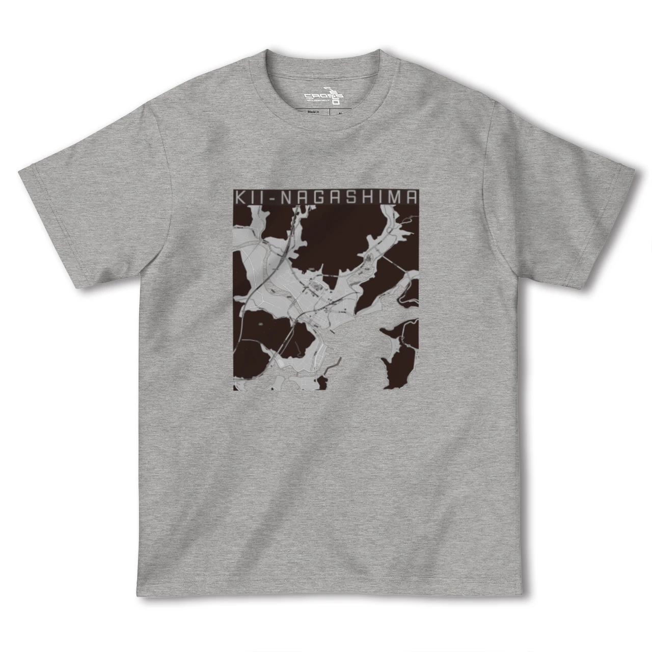 【紀伊長島(三重県)】地図柄ヘビーウェイトTシャツ