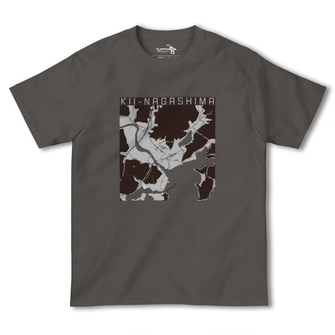 【紀伊長島(三重県)】地図柄ヘビーウェイトTシャツ