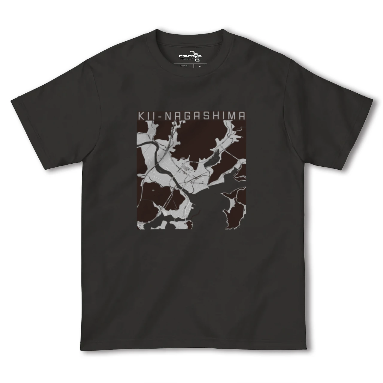 【紀伊長島(三重県)】地図柄ヘビーウェイトTシャツ
