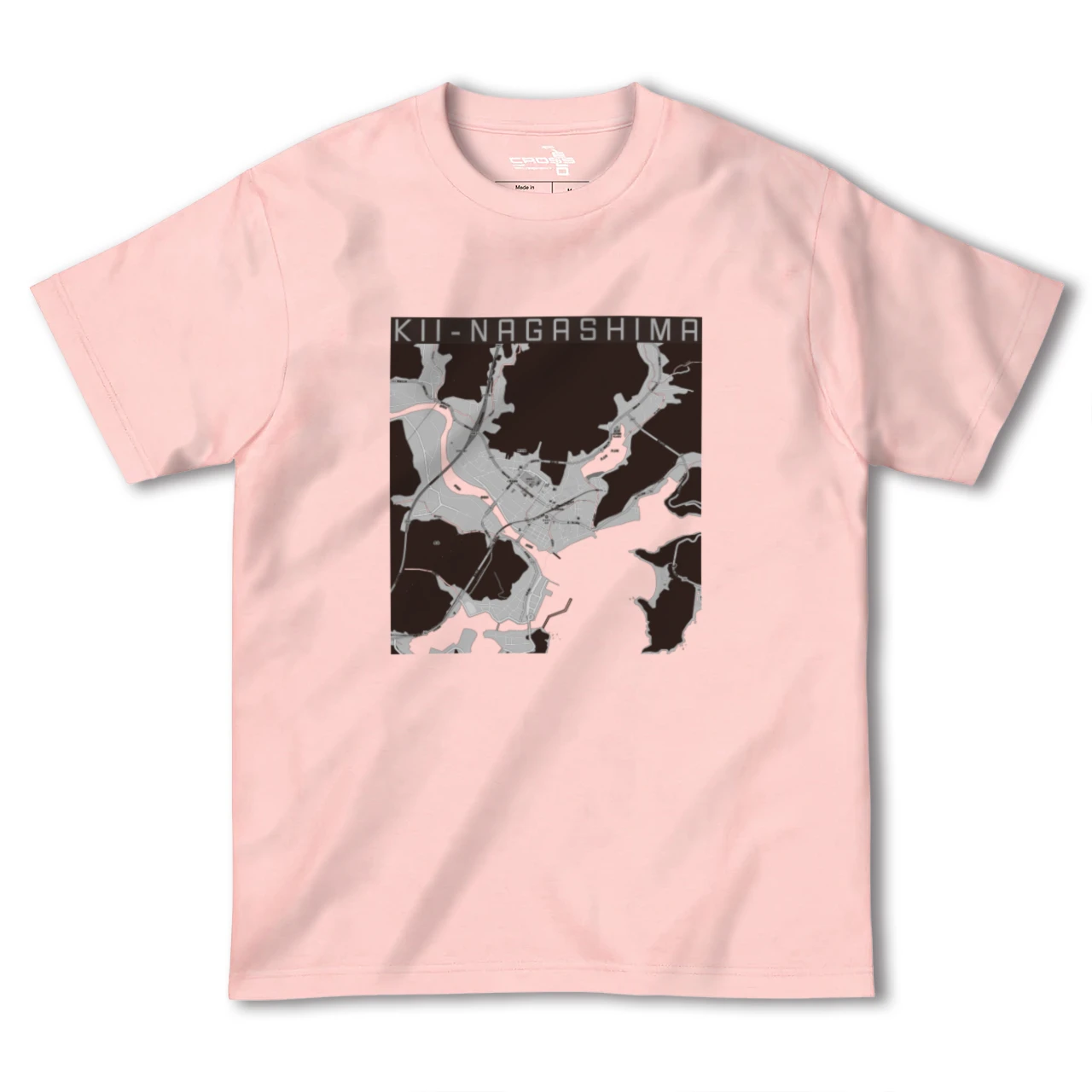 【紀伊長島(三重県)】地図柄ヘビーウェイトTシャツ