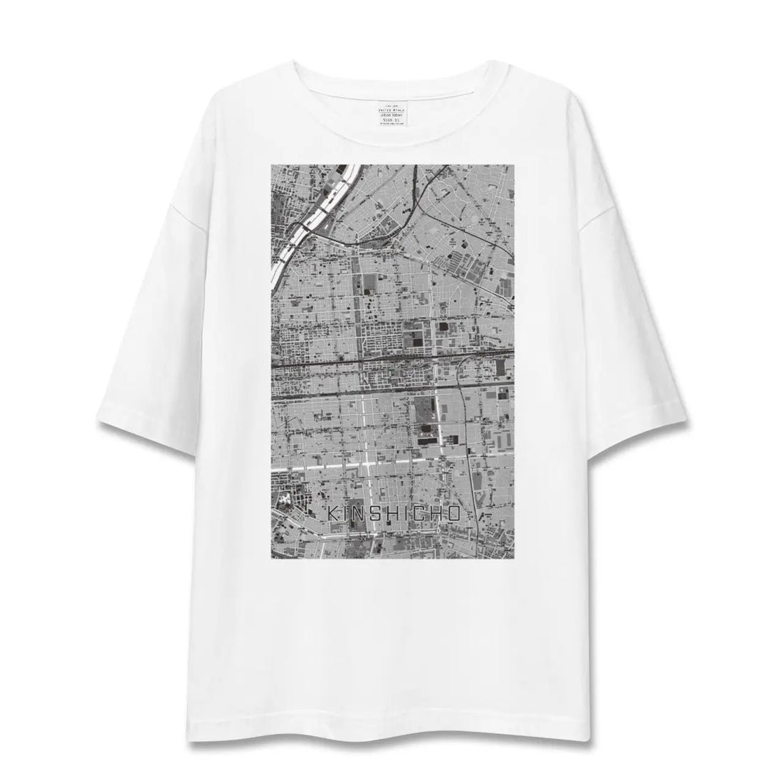 【錦糸町(東京都)】地図柄ビッグシルエットTシャツ
