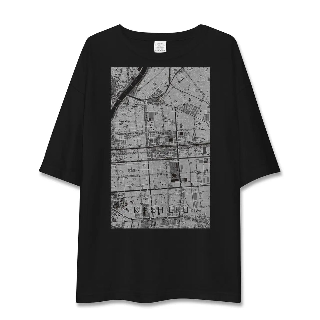 【錦糸町(東京都)】地図柄ビッグシルエットTシャツ