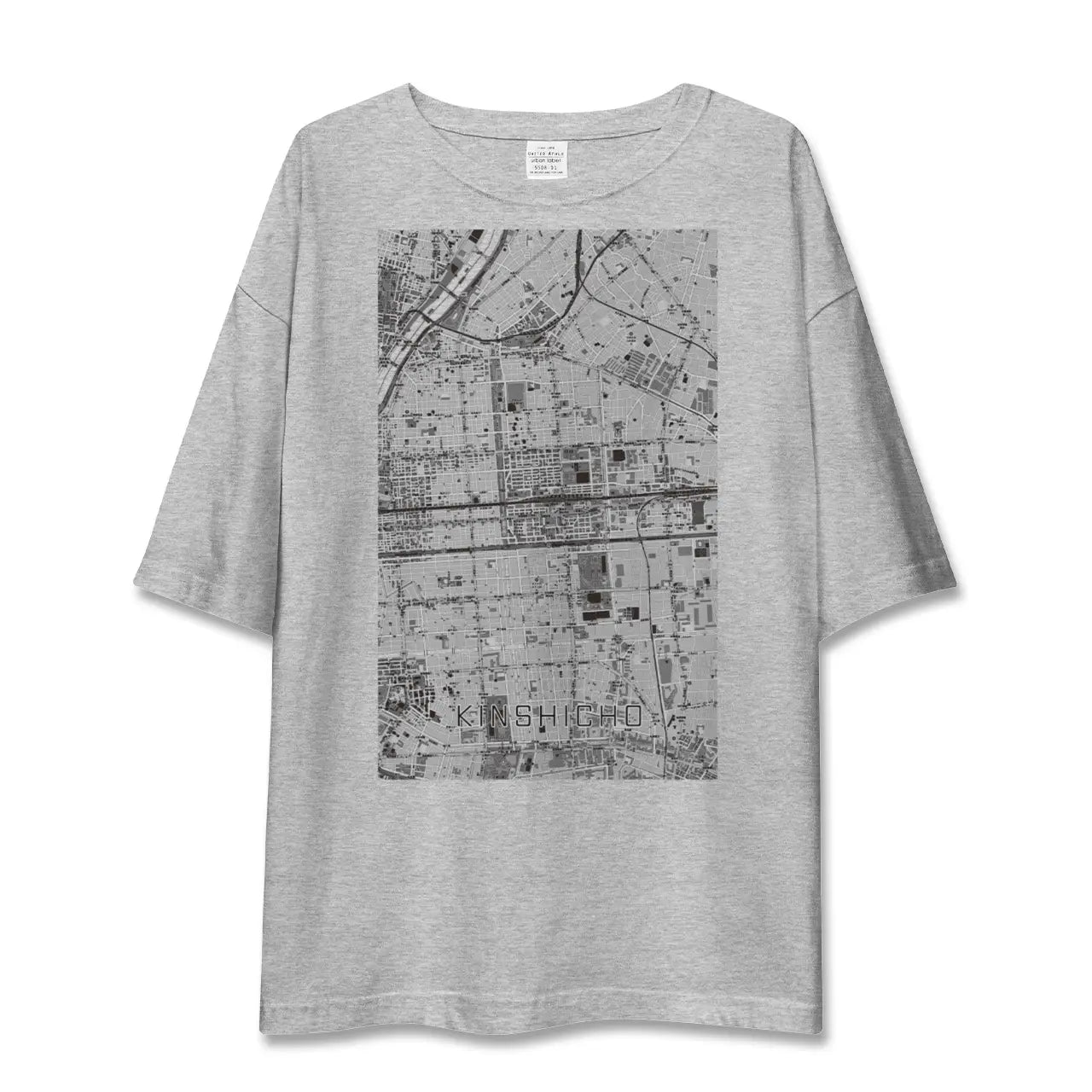 【錦糸町(東京都)】地図柄ビッグシルエットTシャツ