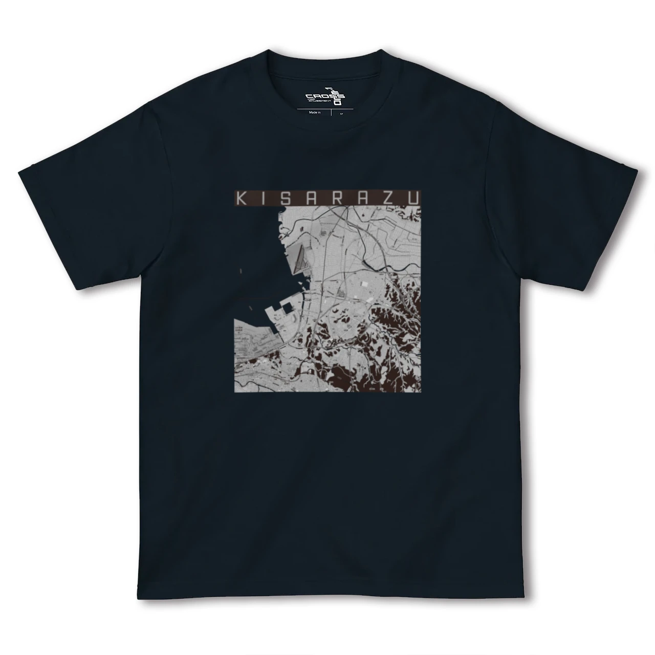 【木更津(千葉県)】地図柄ヘビーウェイトTシャツ