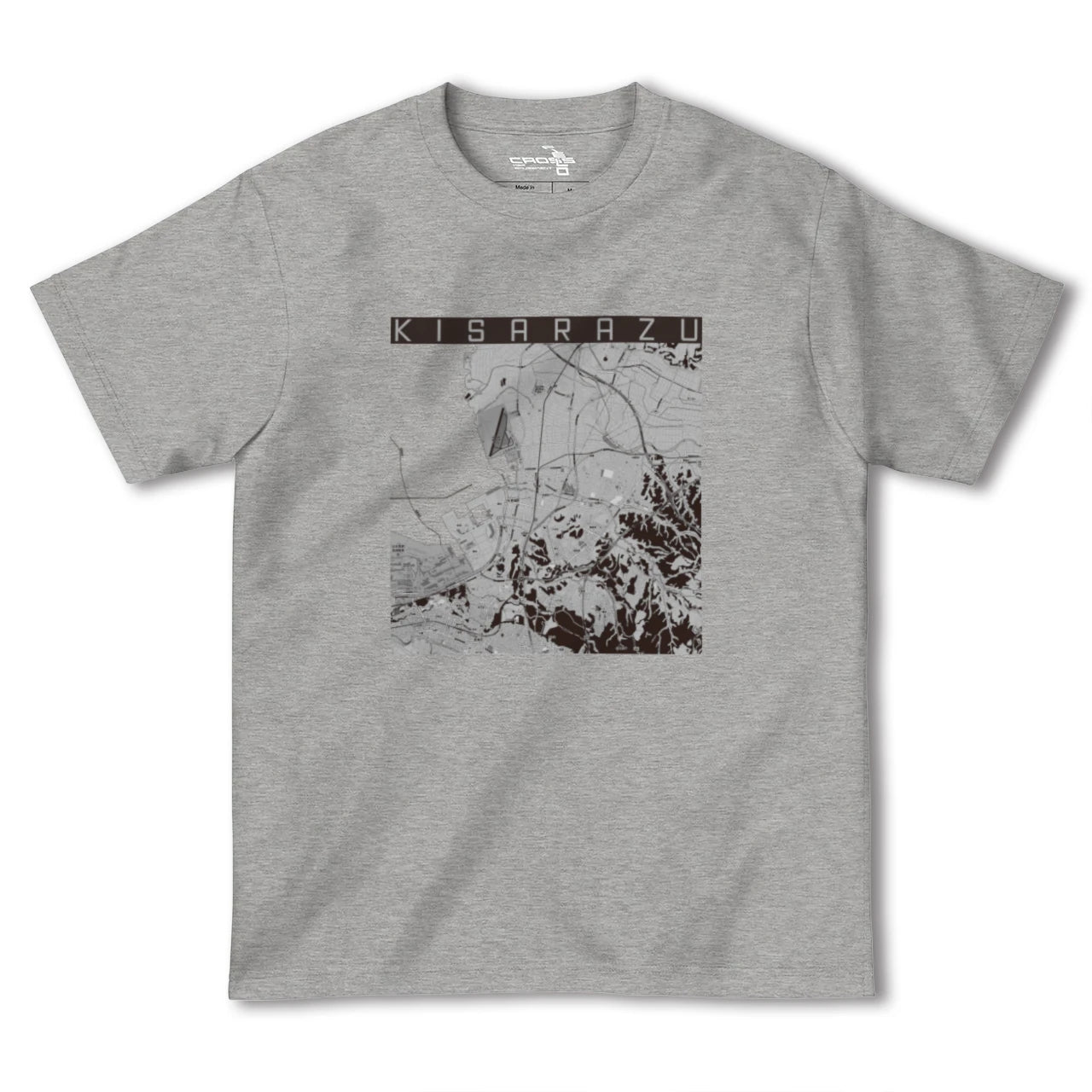 【木更津(千葉県)】地図柄ヘビーウェイトTシャツ