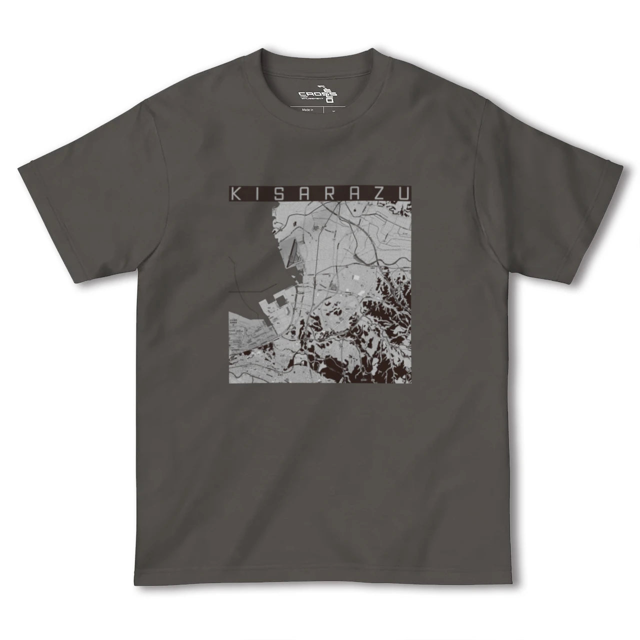 【木更津(千葉県)】地図柄ヘビーウェイトTシャツ