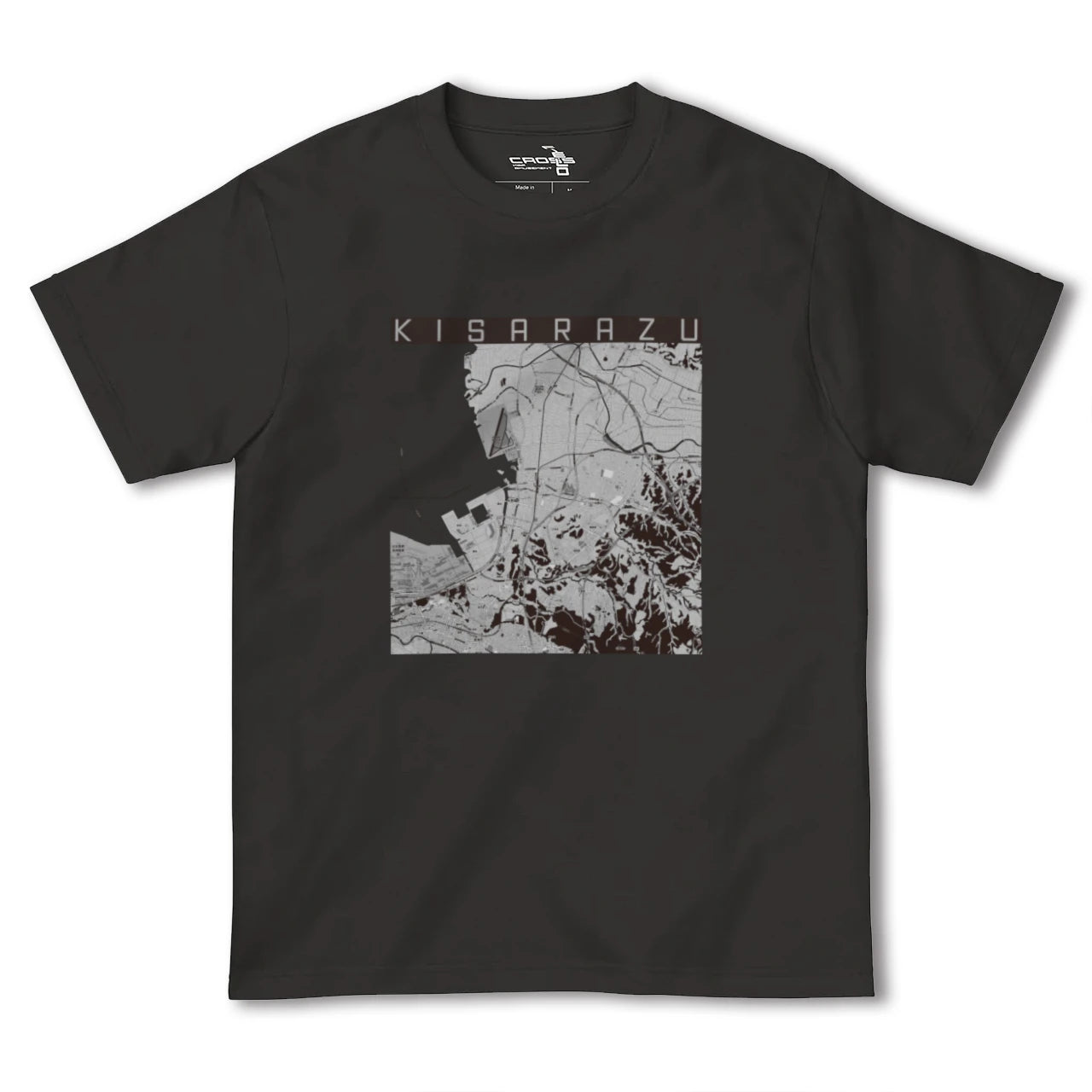 【木更津(千葉県)】地図柄ヘビーウェイトTシャツ