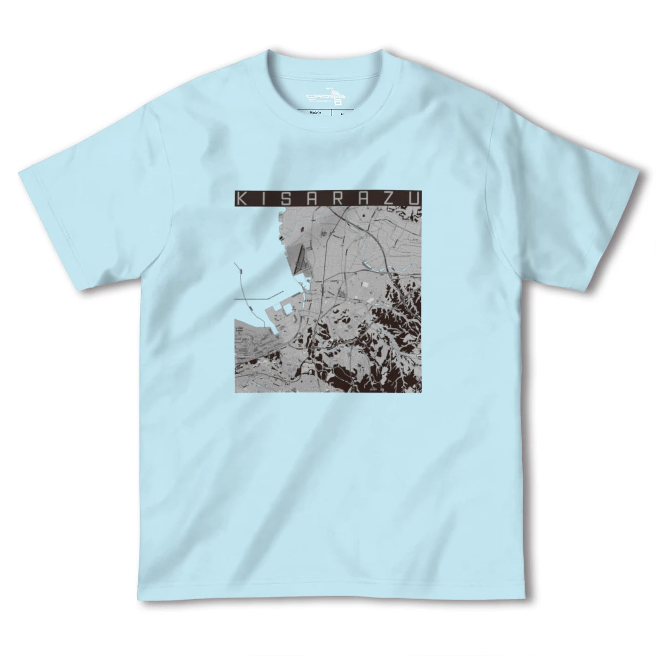 【木更津(千葉県)】地図柄ヘビーウェイトTシャツ