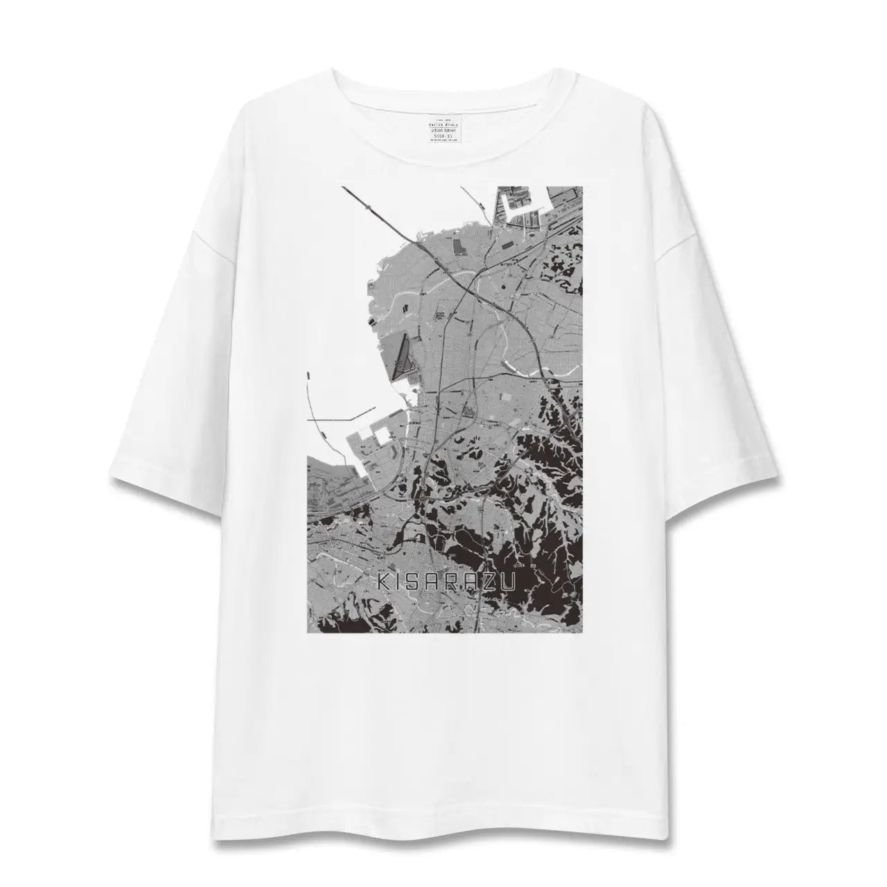 【木更津(千葉県)】地図柄ビッグシルエットTシャツ