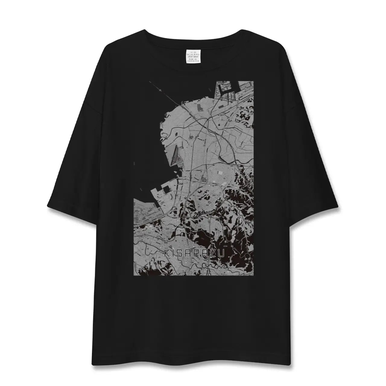 【木更津(千葉県)】地図柄ビッグシルエットTシャツ