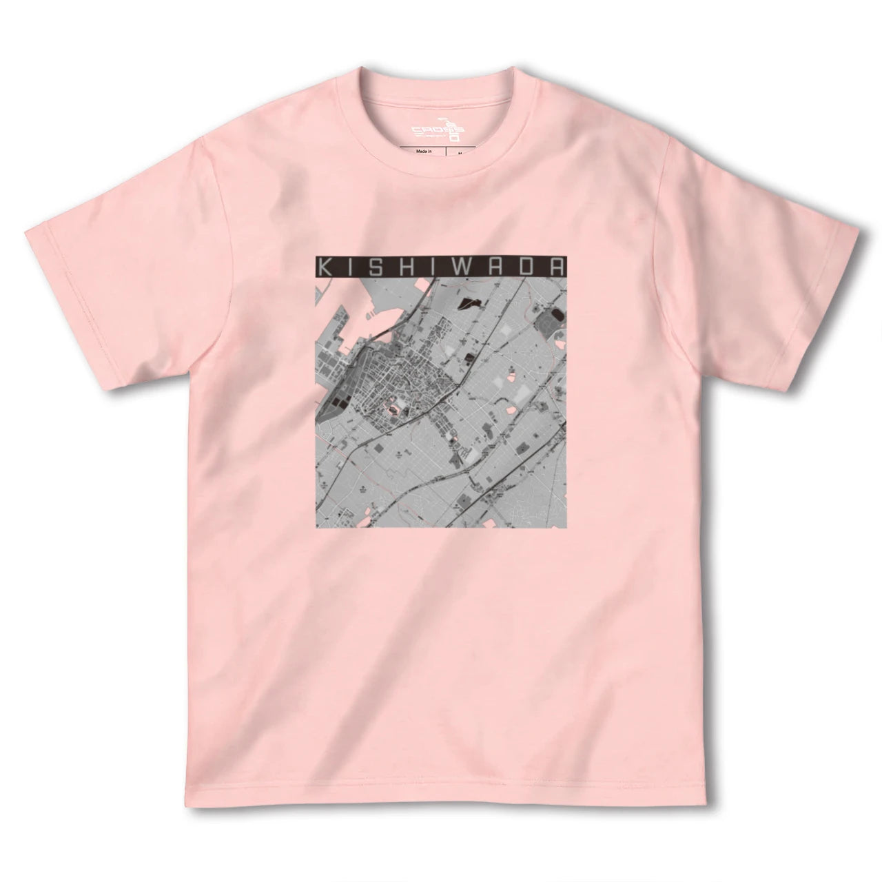 【岸和田(大阪府)】地図柄ヘビーウェイトTシャツ