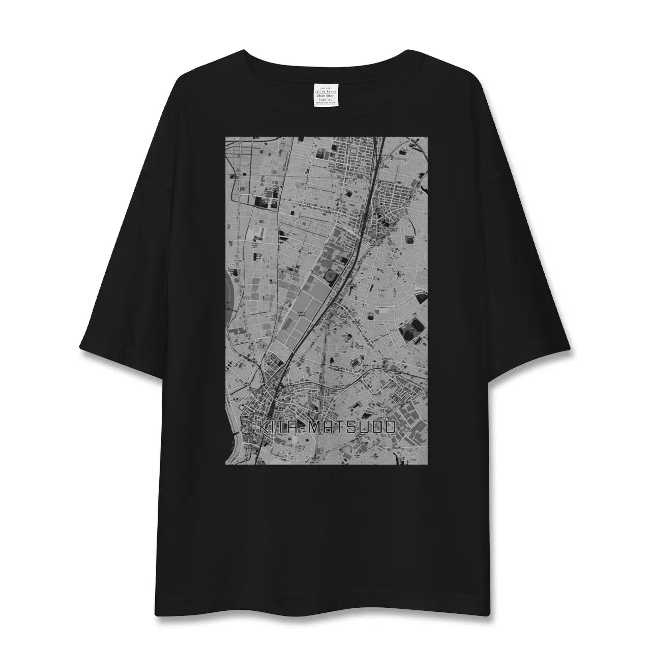 【北松戸(千葉県)】地図柄ビッグシルエットTシャツ