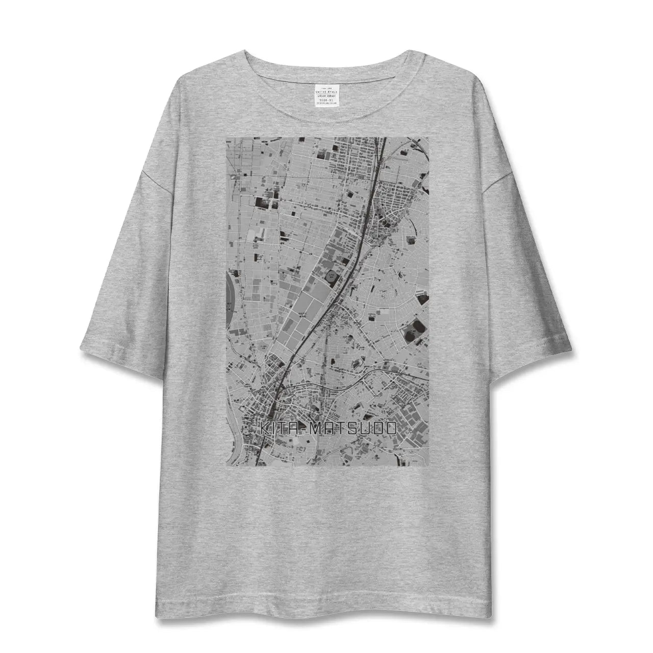 【北松戸(千葉県)】地図柄ビッグシルエットTシャツ