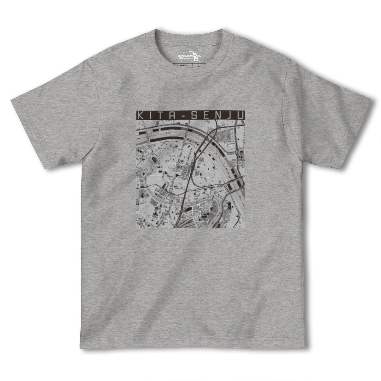 【北千住(東京都)】地図柄ヘビーウェイトTシャツ