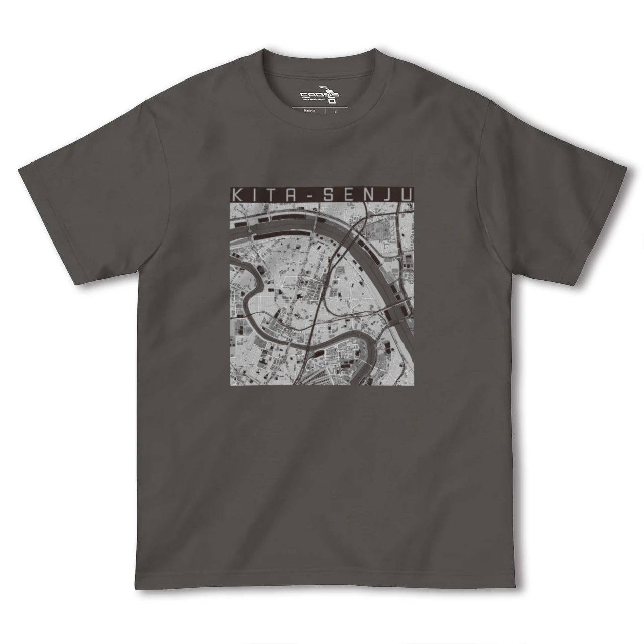 【北千住(東京都)】地図柄ヘビーウェイトTシャツ