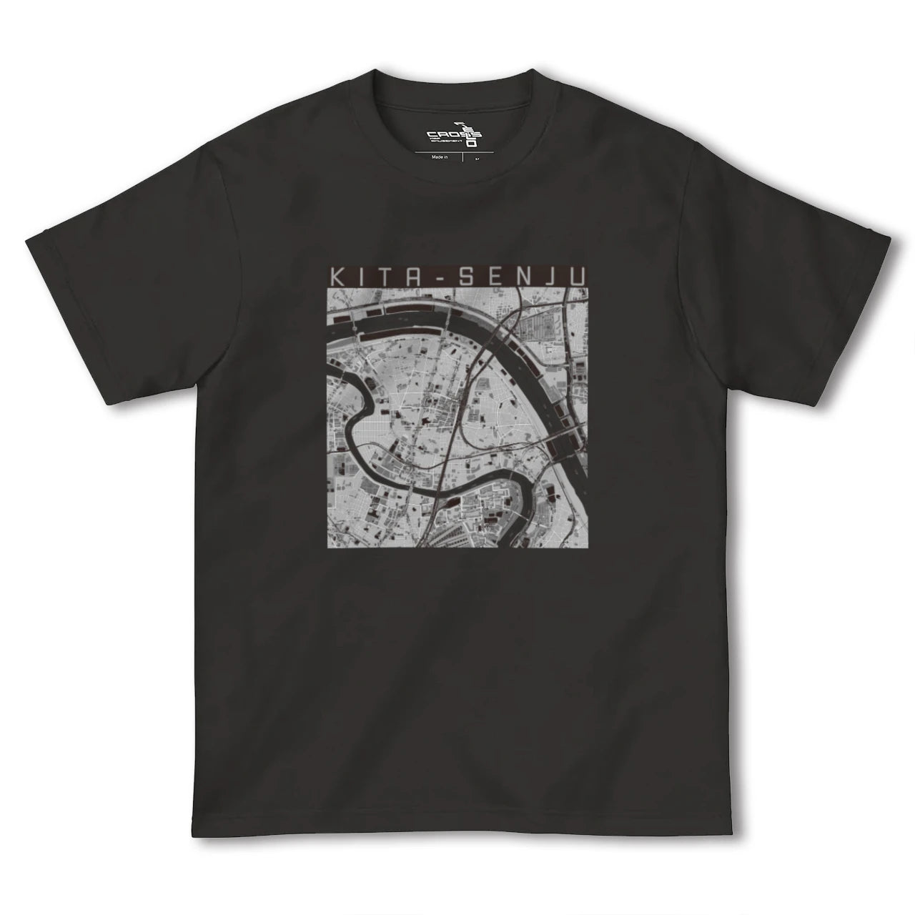 【北千住(東京都)】地図柄ヘビーウェイトTシャツ
