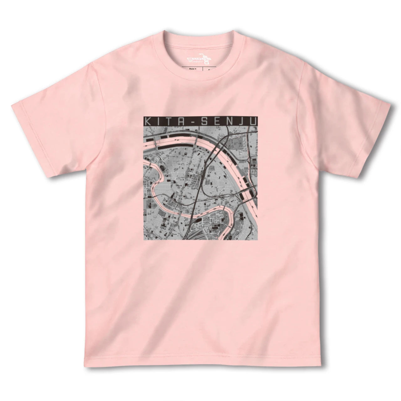 【北千住(東京都)】地図柄ヘビーウェイトTシャツ