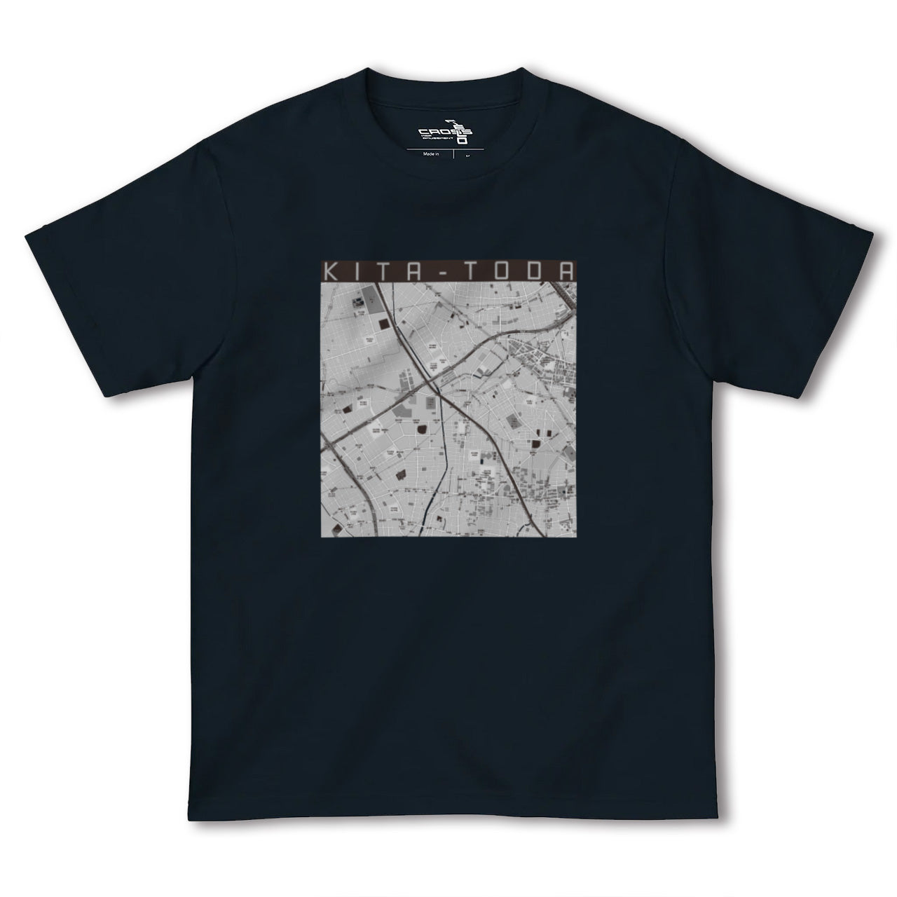 【北戸田(埼玉県)】地図柄ヘビーウェイトTシャツ